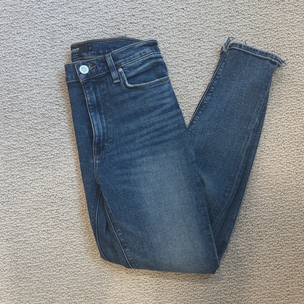 Hudson Dark Blue Denim Jeans